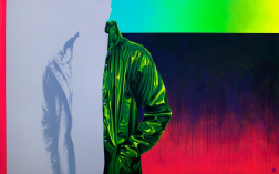 Sebastian Riffo Montenegro: Raincoat Green II