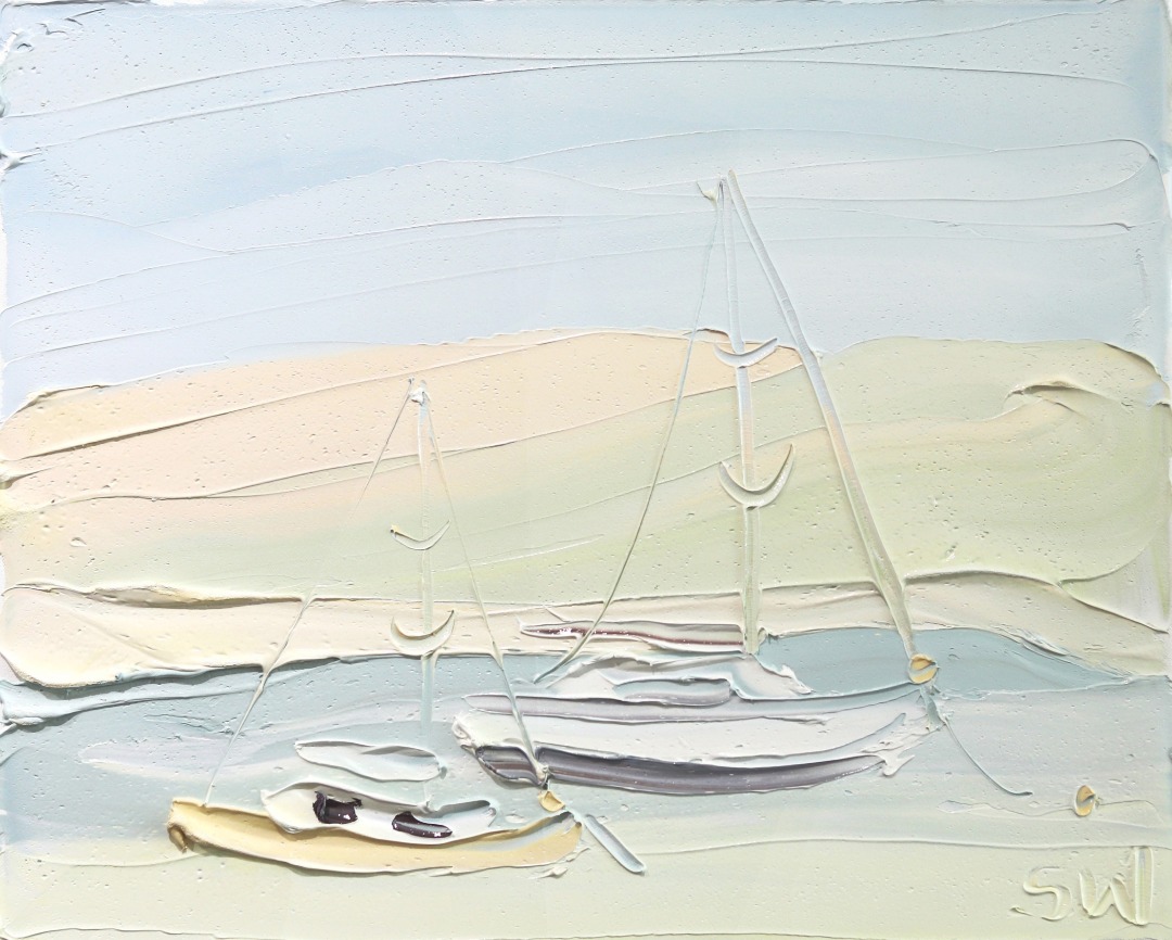 Sally West: Pittwater Snappermans Study 1 (3.12.18) image 1