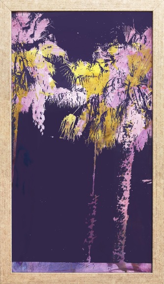 Marco Pittori: Purple and Yellow Palms image 1