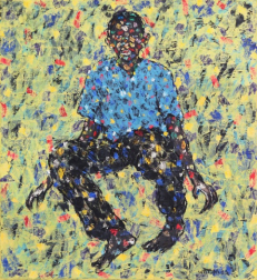 Emeka Udemba: Figure In Yellow Landscape No. 5