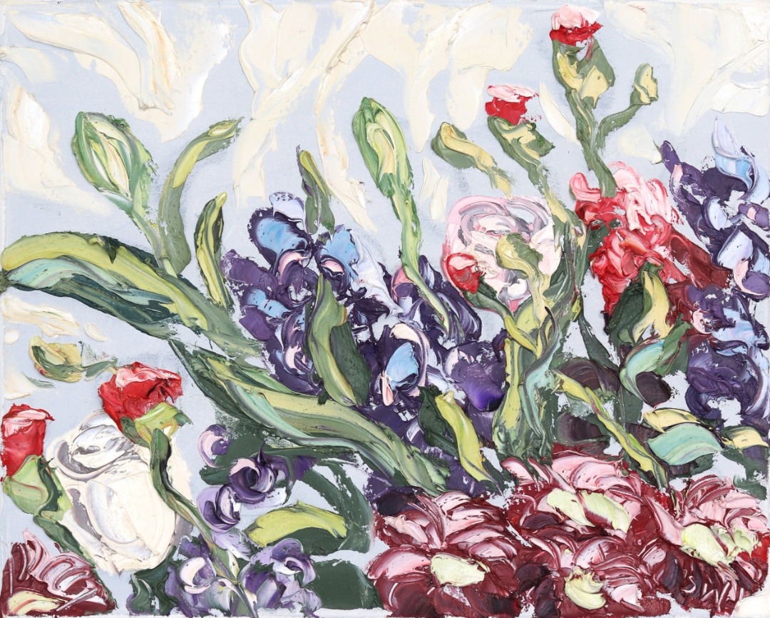 Sally West: Flower Study 3 (9.9.16) image 1