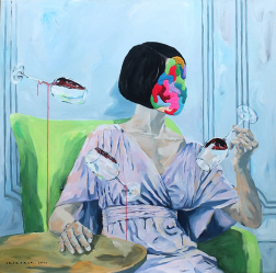Iqi Qoror: Floating Grapes No.2