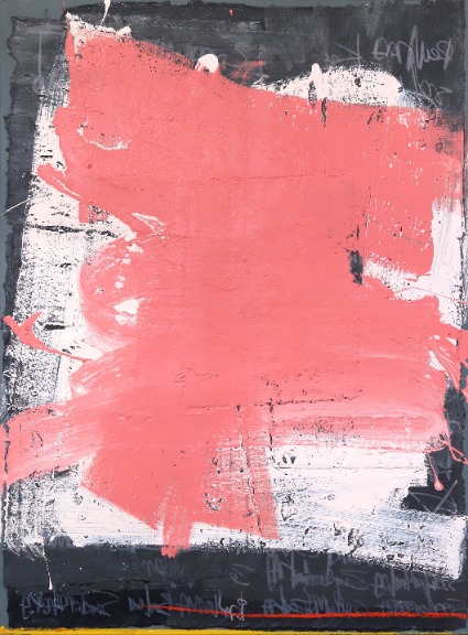Kodjovi Olympio: Untitled Pink And Grey 1 thumb image 1
