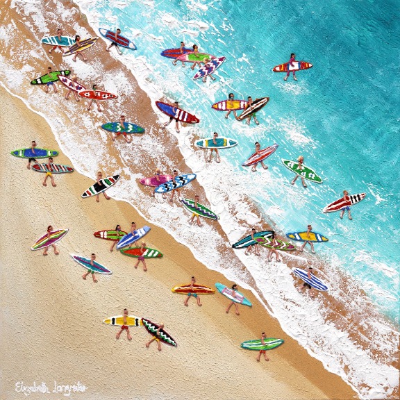 Elizabeth Langreiter: Sun Sand Surf image 1