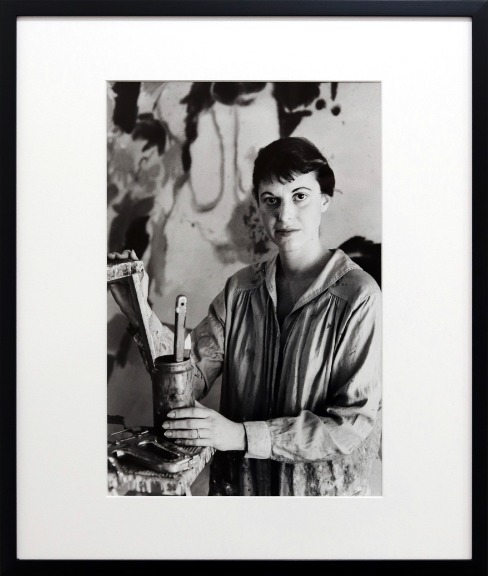 Ben Martin: Helen Frankenthaler 1960 Silver Gelatin Photograph thumb image 1