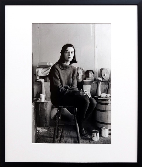 Ben Martin: Marisol Escobar 1963 Silver Gelatin Photograph image 1