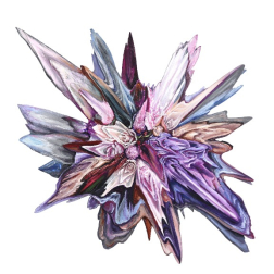Kate Tova: Lilac Hydrangea Glitch