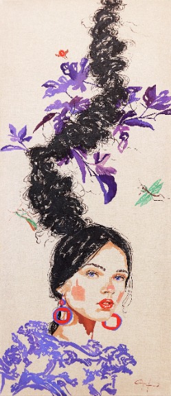 Carlos Gamez de Francisco: Purple Leaves image 1