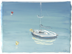 Sally West: Berry's Bay Study 2 (25.10.21) - Plein Air