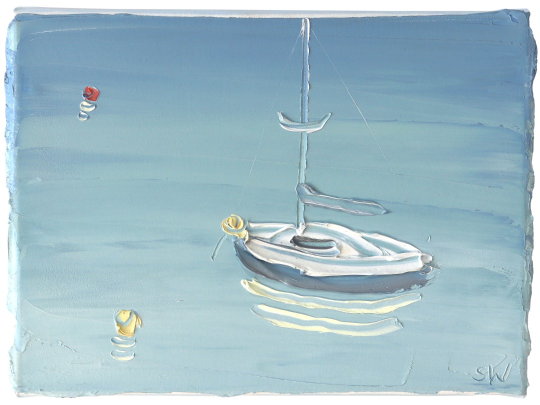 Sally West: Berry's Bay Study 2 (25.10.21) - Plein Air image 1