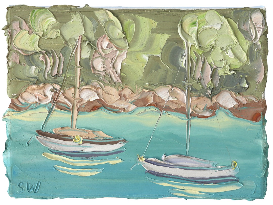 Sally West: Berry's Bay Study 2 (19.6.23) - Plein Air image 1
