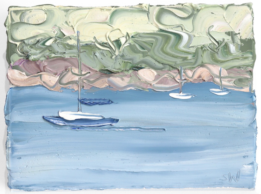 Sally West: Pittwater, Lucinda Park Study 2 (15.4.20) thumb image 2
