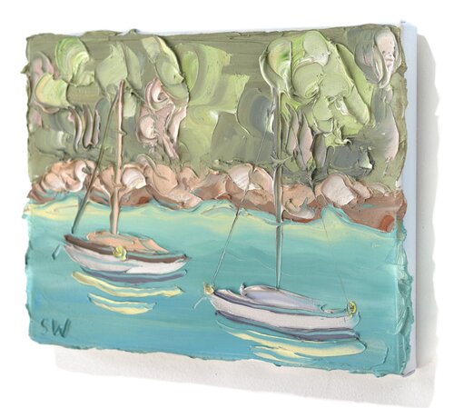 Sally West: Berry's Bay Study 2 (19.6.23) - Plein Air image 2