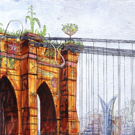 Thitz: New York Utopia on Brooklyn Bridge