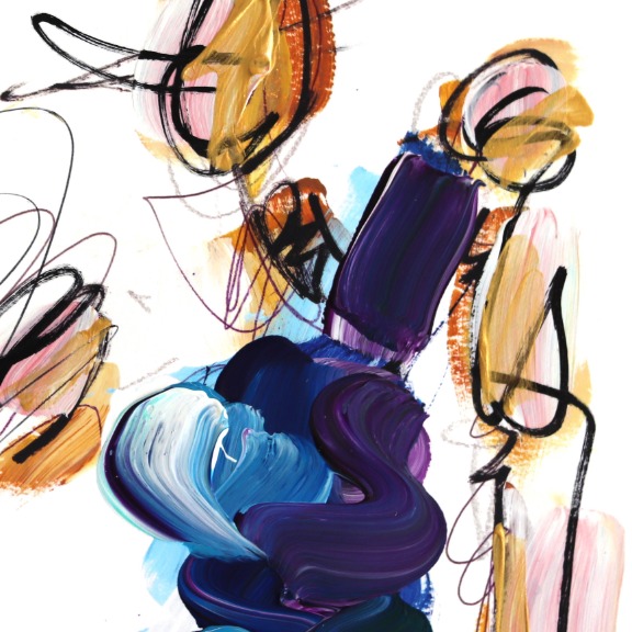 Ash Almonte: Purple, Blue, Green Figure thumb image 3