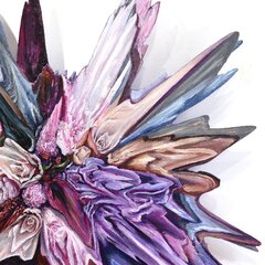 Kate Tova: Lilac Hydrangea Glitch image 4