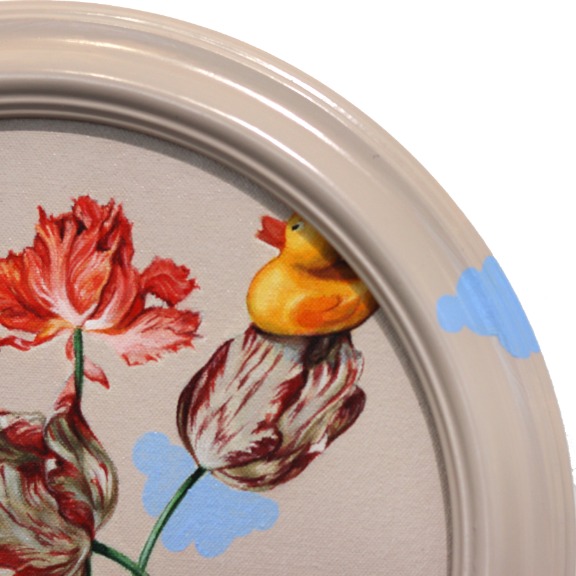 Carlos Gamez de Francisco: A Duck Flying Above the Clouds image 4