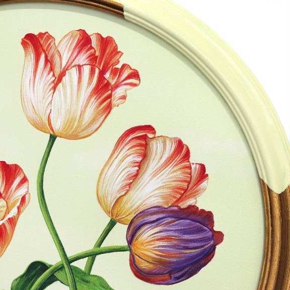 Carlos Gamez de Francisco: Bee and Tulips image 4