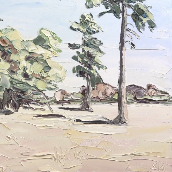 Sally West: Hilders (15.4.17) - Plein Air