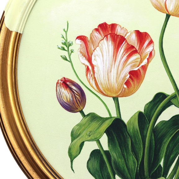 Carlos Gamez de Francisco: Bee and Tulips image 5