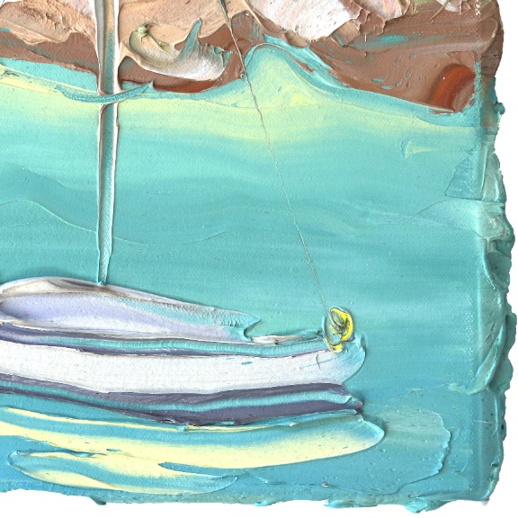 Sally West: Berry's Bay Study 2 (19.6.23) - Plein Air image 6