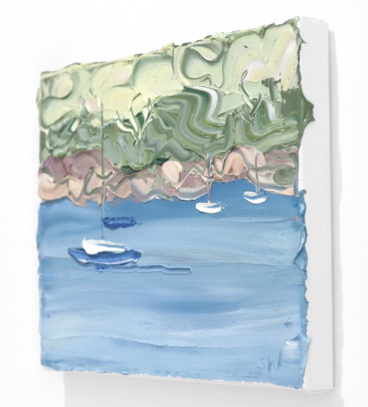 Sally West: Pittwater, Lucinda Park Study 2 (15.4.20) thumb image 7